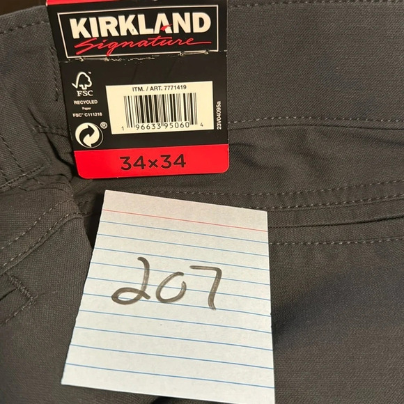 Kirkland Signature Men’s Stretch Tech Pant 34x34 - Picture 5 of 8